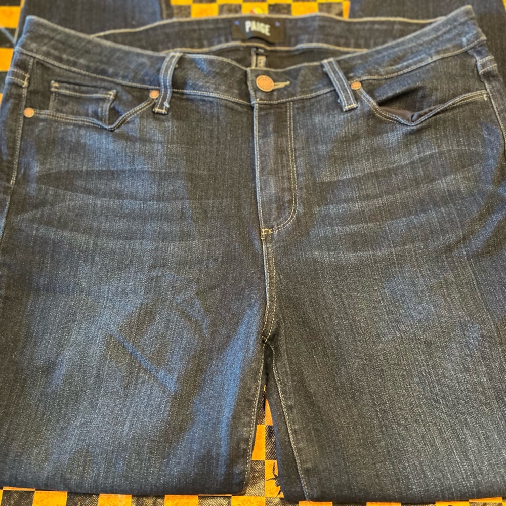 Paige Skinny Blue Jeans